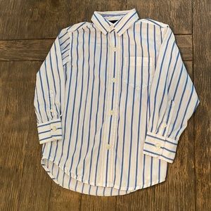 GAP Kids Striped Button Down Shirt XS